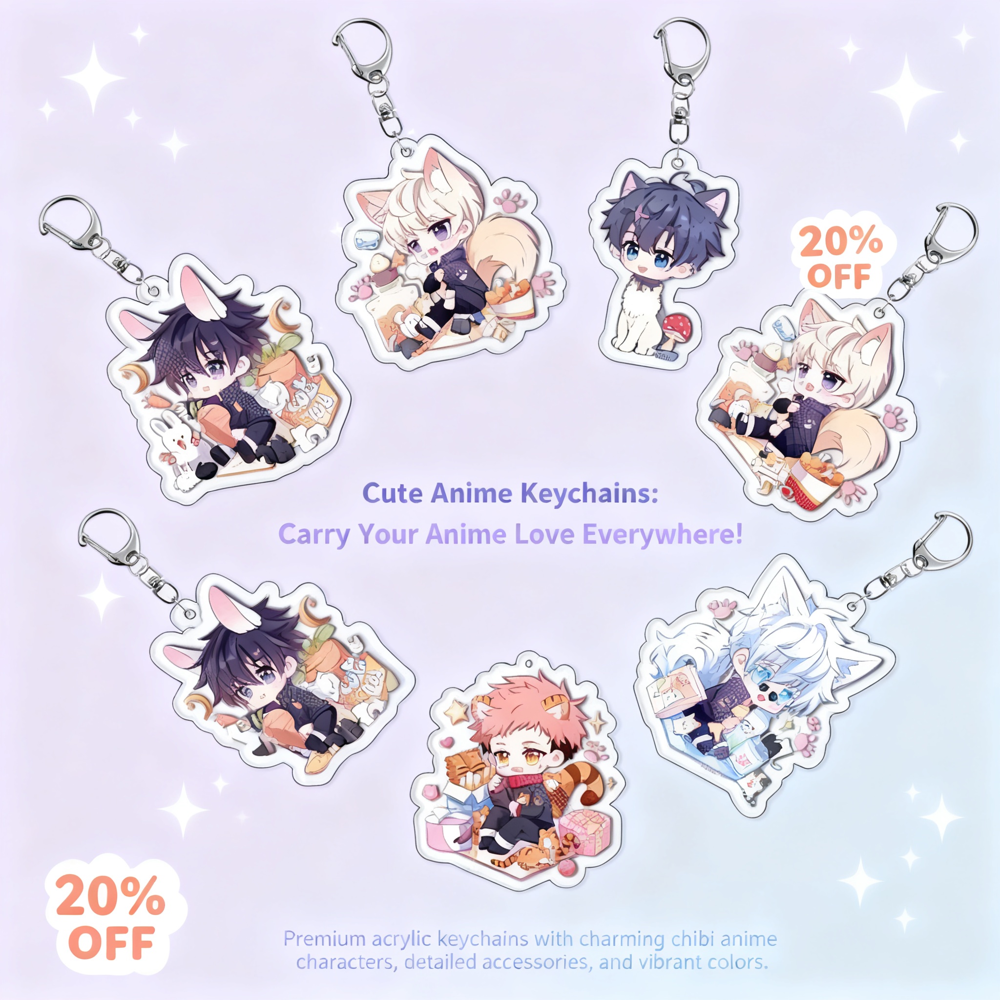 Anime Merchandise Keychain - Anime Keychain Jujutsu Kaisen Yuji Itadori