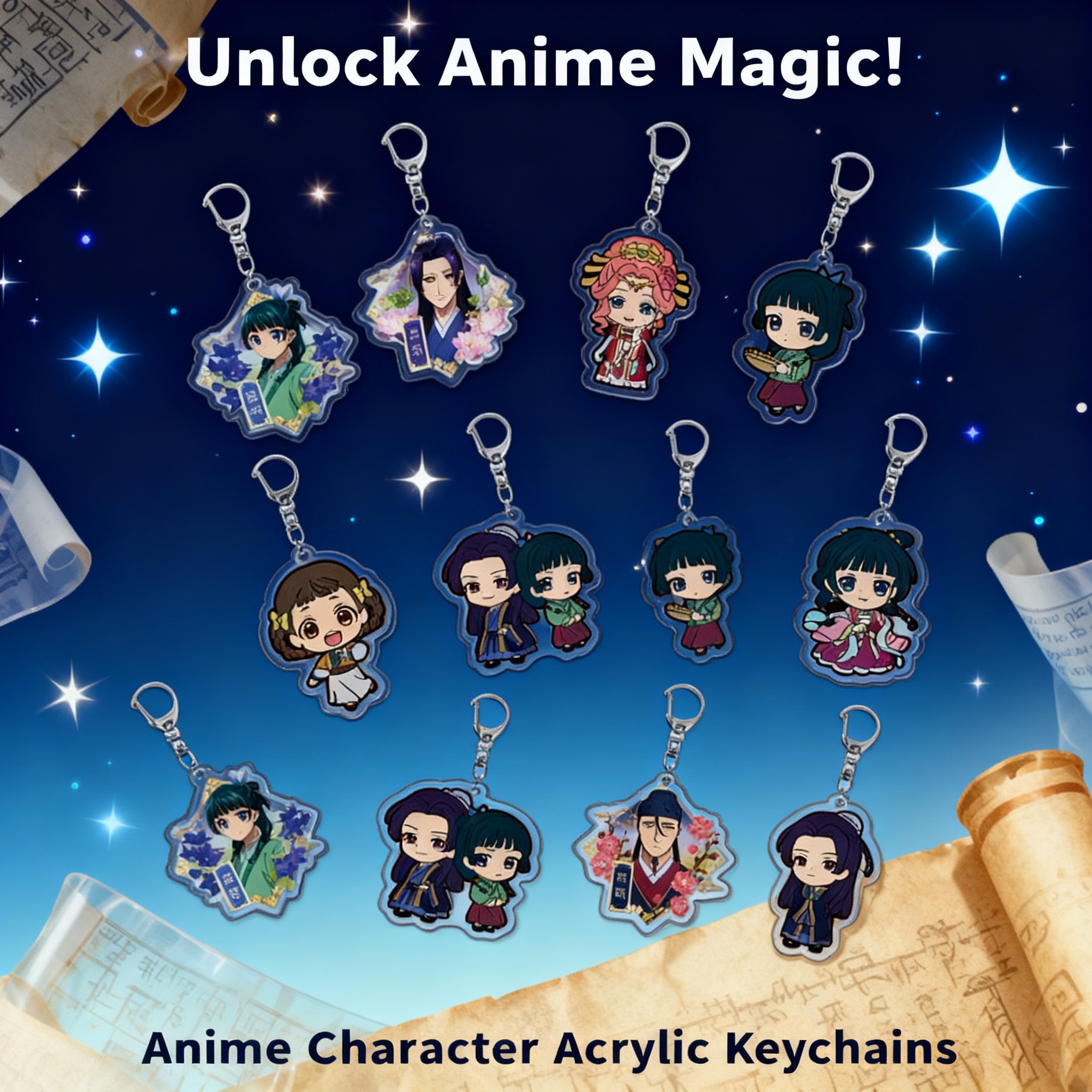 Anime Acrylic Keychain Pendant – Anime Merchandise Keychain recenzja i cena