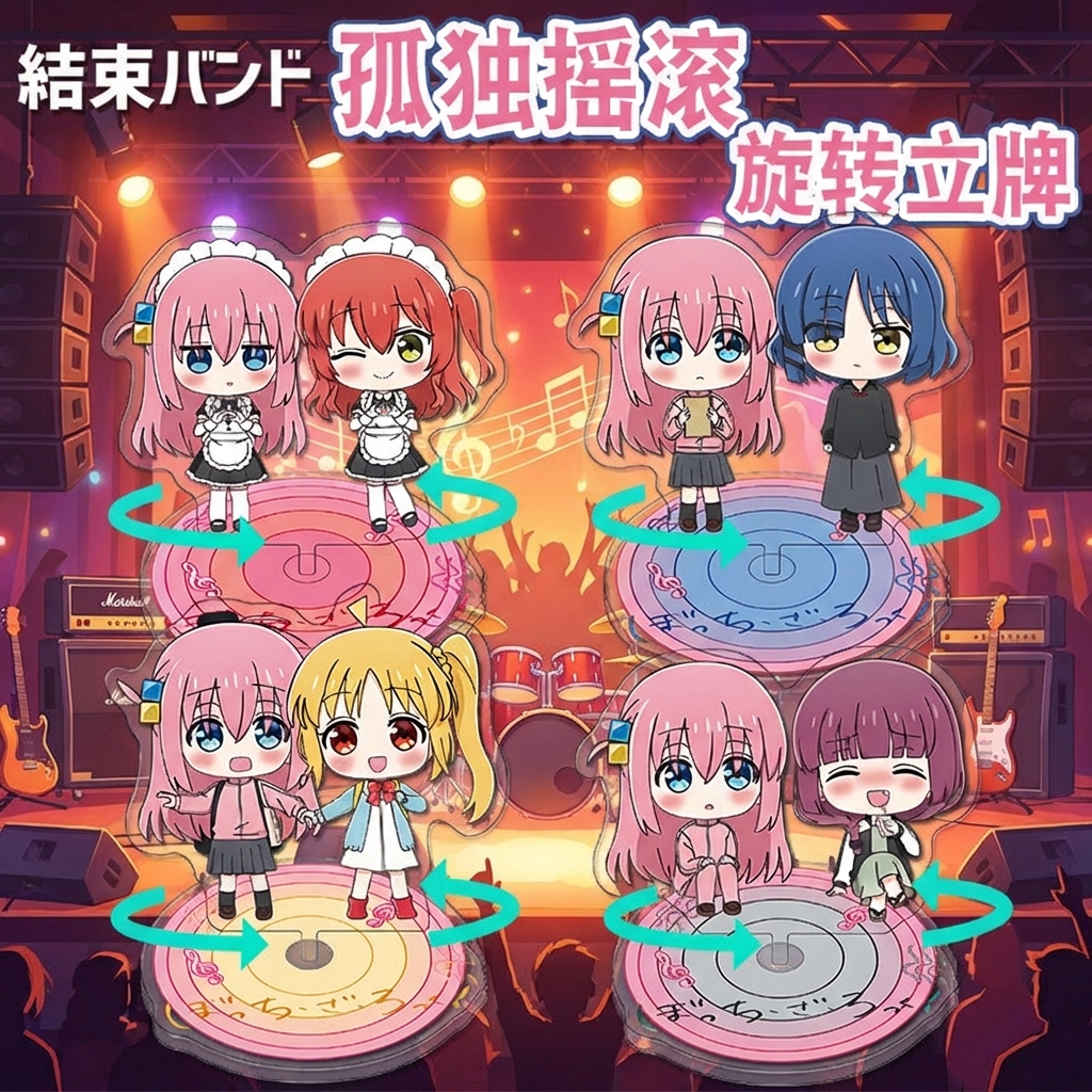 Lonely Rock Acrylic Rotating S – Cute Anime Merchandise recenzja i cena