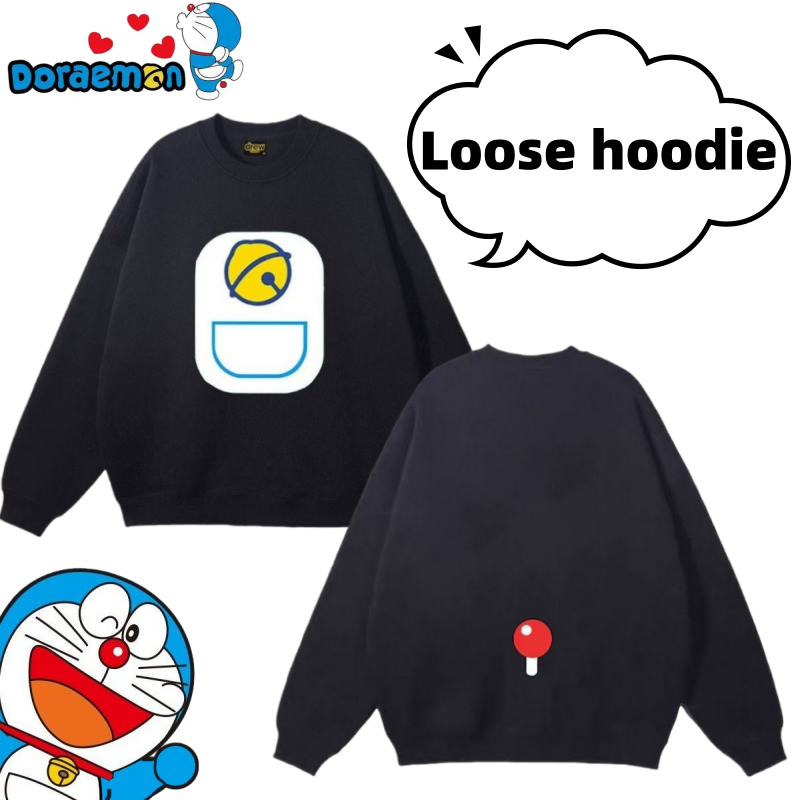 Doraemon crew neck cute creati – Anime Merchandise Hoodie recenzja i cena