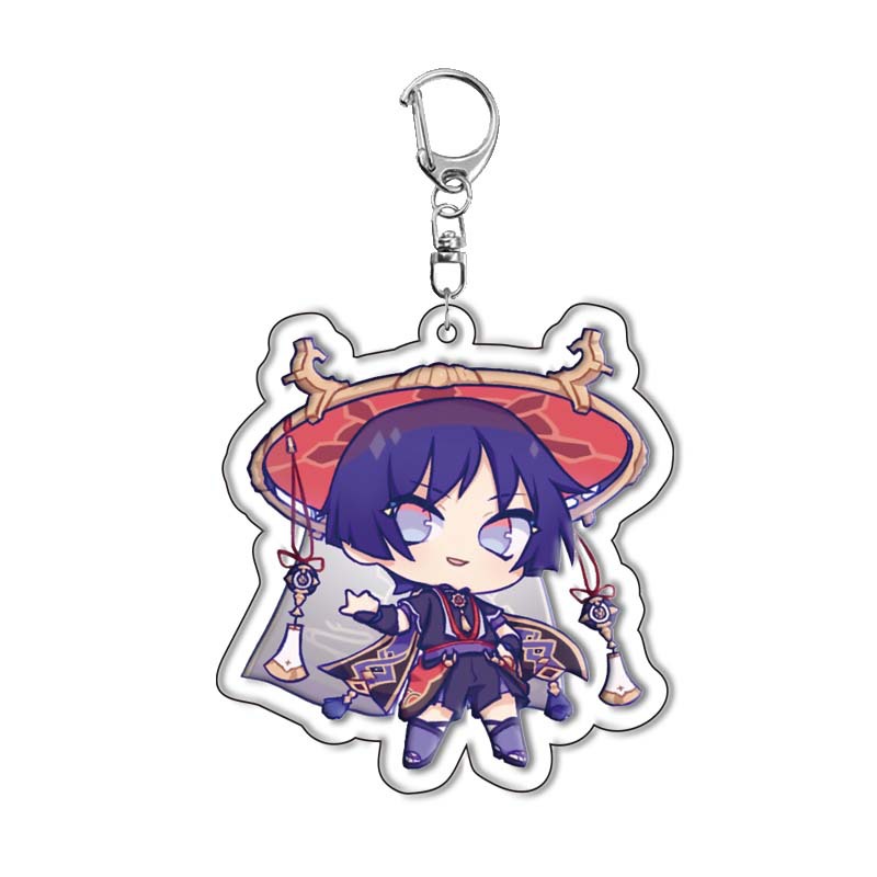 Genshin Impact Traveler Wander – Anime Merchandise Keychain recenzja i cena