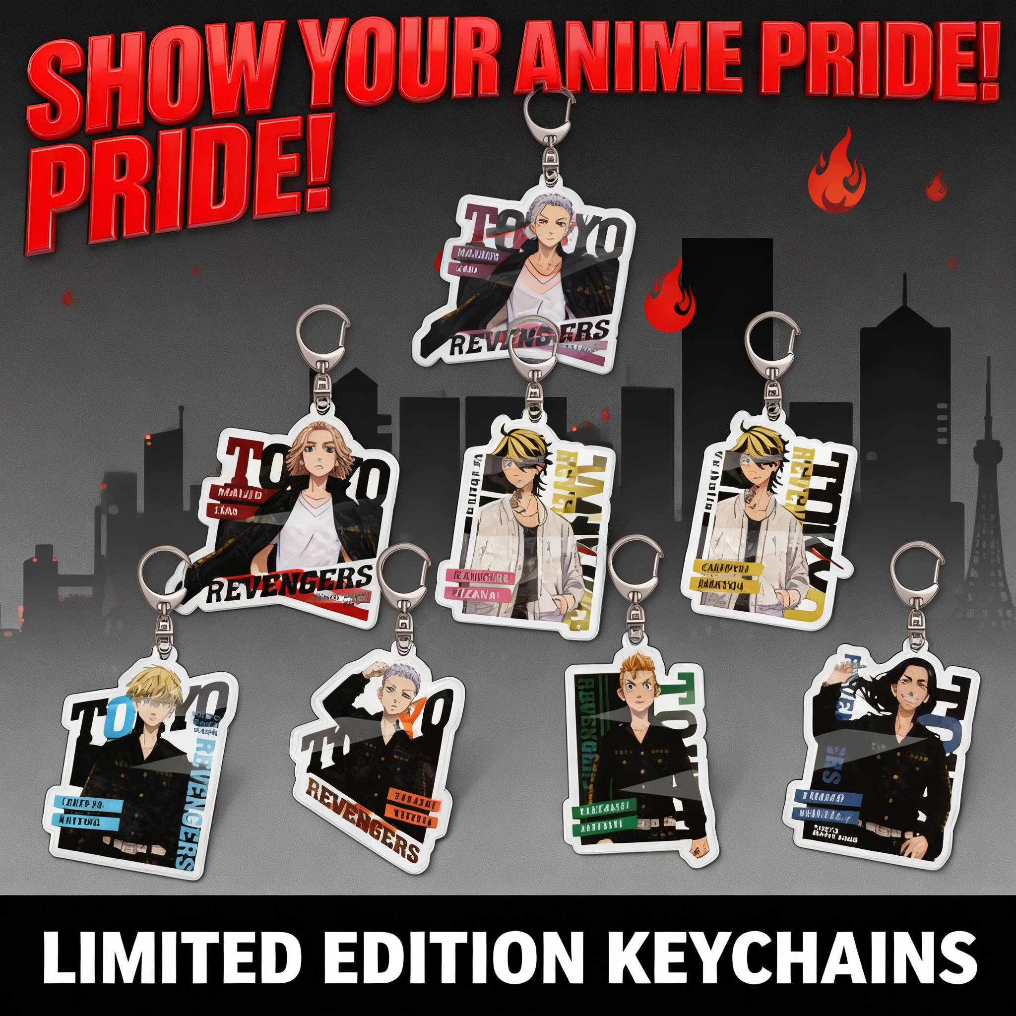 Acrylic Keychain Tokyo Revenge – Anime Merchandise Tokyo recenzja i cena