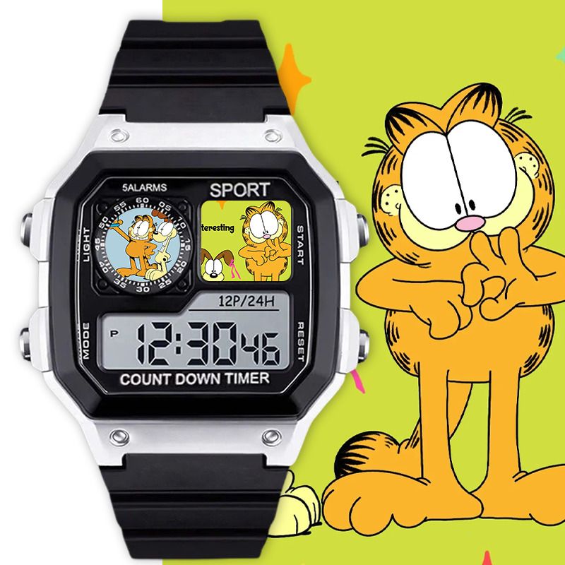 Garfield cartoon cute student  – Cute Anime Merchandise recenzja i cena