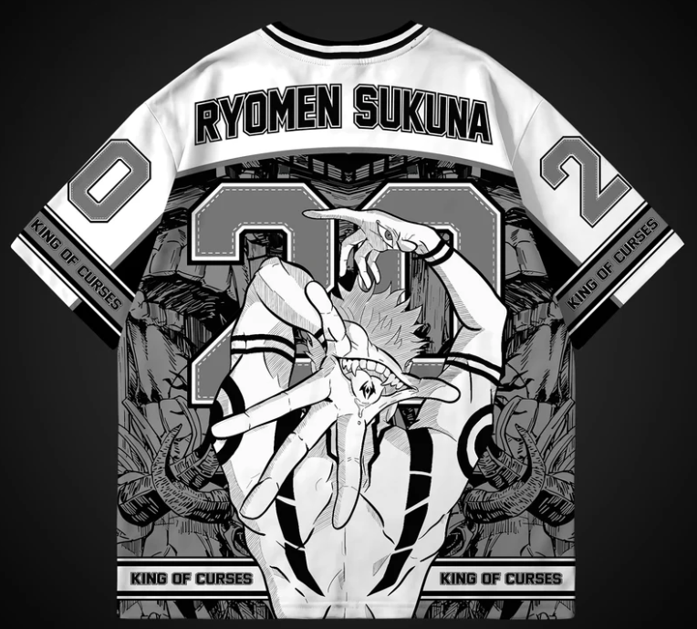 Latest Jujutsu Kaisen Jerseys  – Anime Merchandise Shirt recenzja i cena