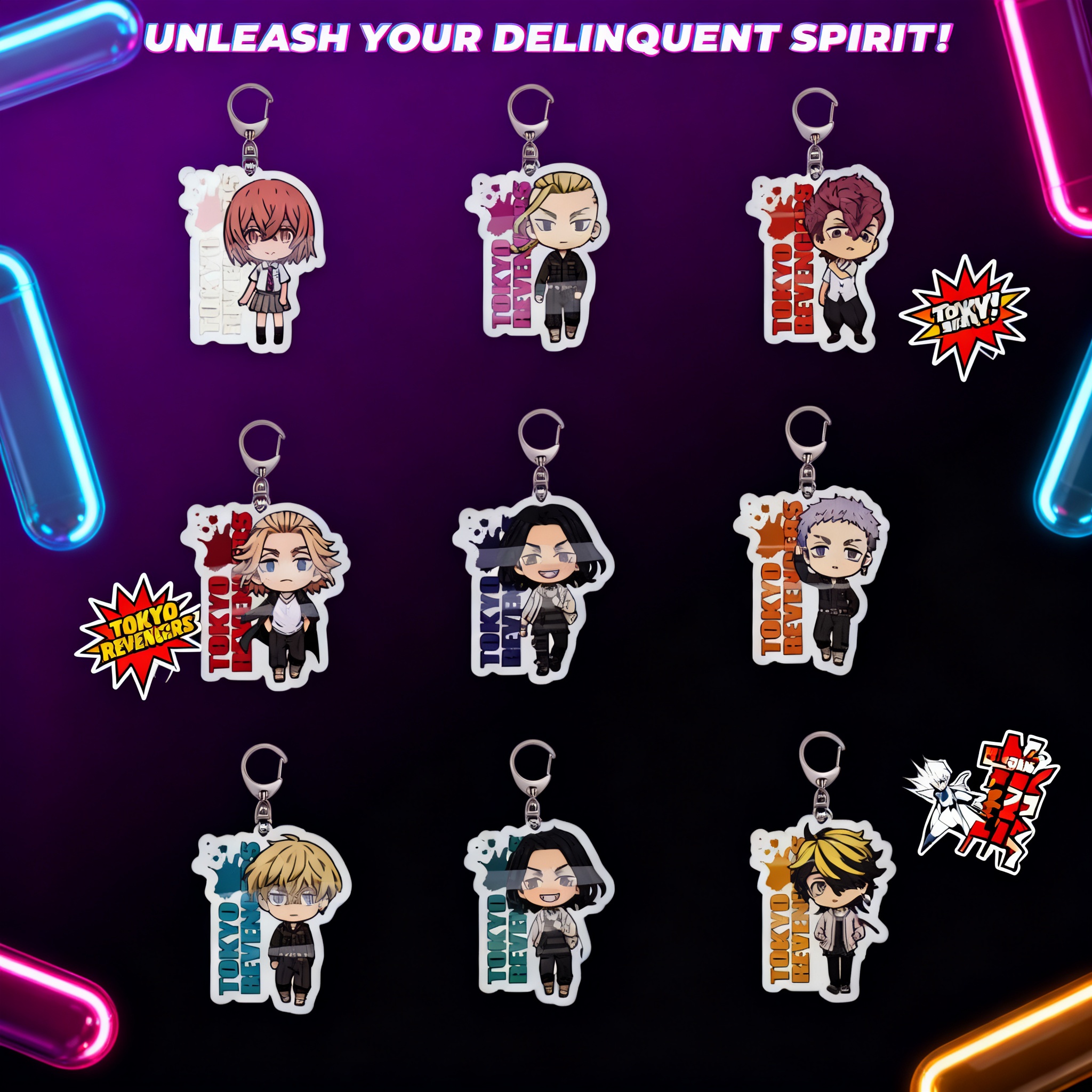 Acrylic Keychain Anime Tokyo R – Anime Merchandise Tokyo recenzja i cena