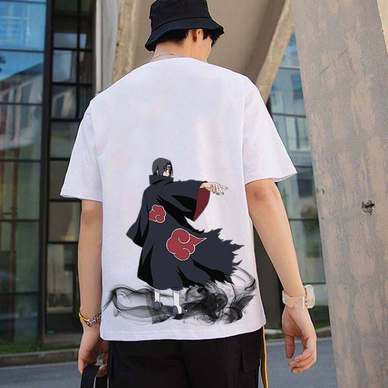 Naruto T-shirt Male Summer Ani – Luffy Anime Merchandise recenzja i cena